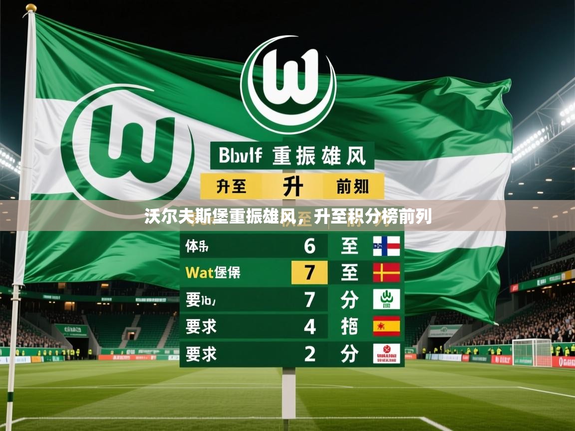 2026米兰体育app官网登录沃尔夫斯堡重振雄风,升至积分榜前列 第3张